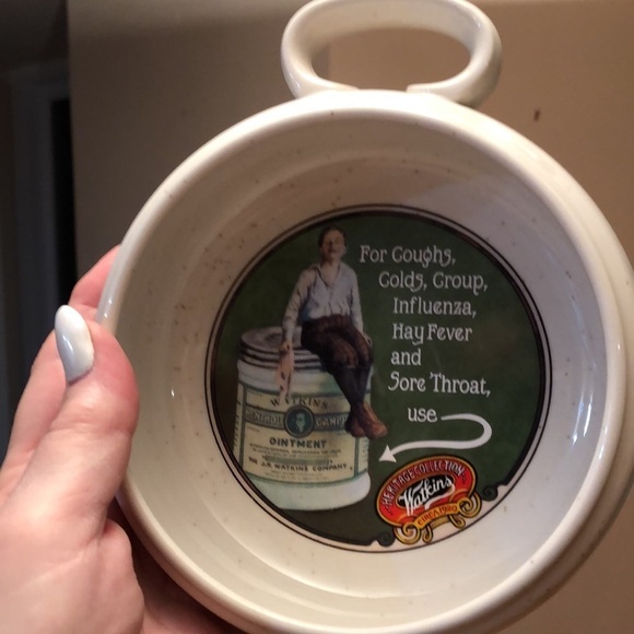 Vintage Watkins Soup Bowls Heritage Collection Circa 1920 Set of 2 - Picture 7 of 9